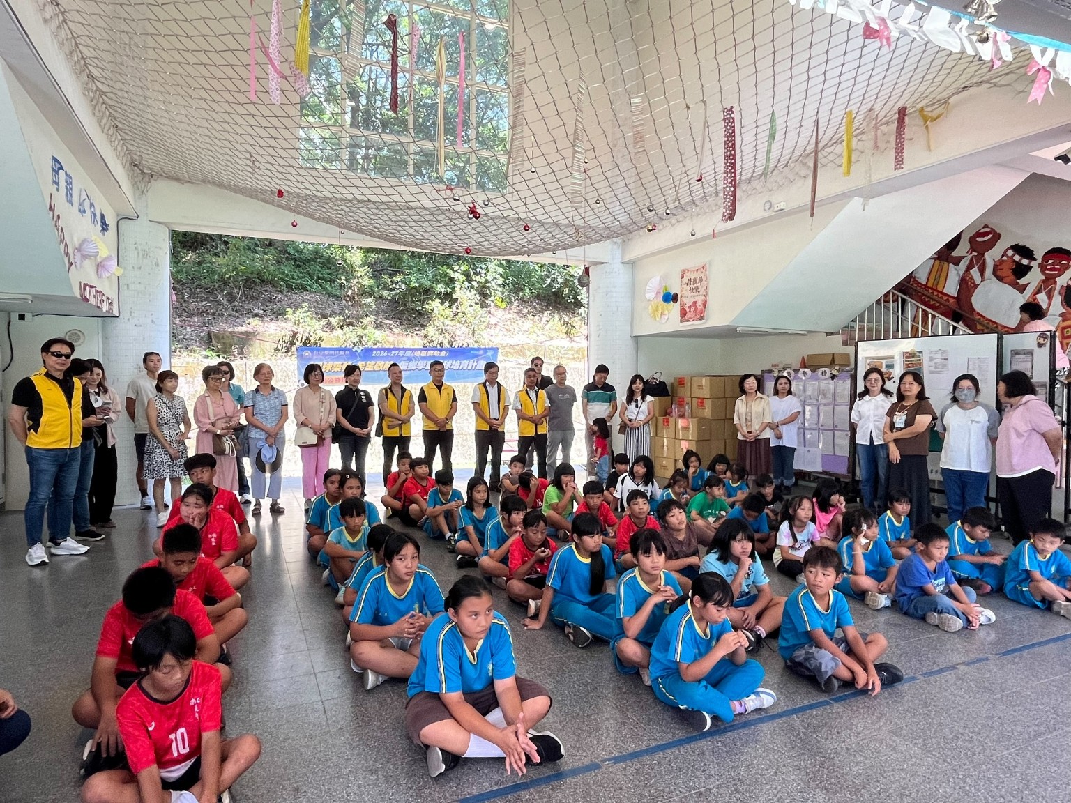 活動現場｜孩子們齊聚校園，留下公益行動的溫暖紀錄
